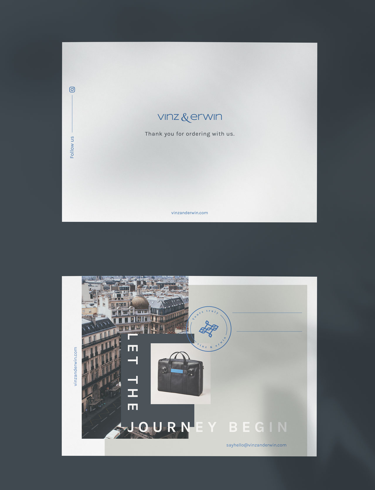 vinz & erwin Branding
