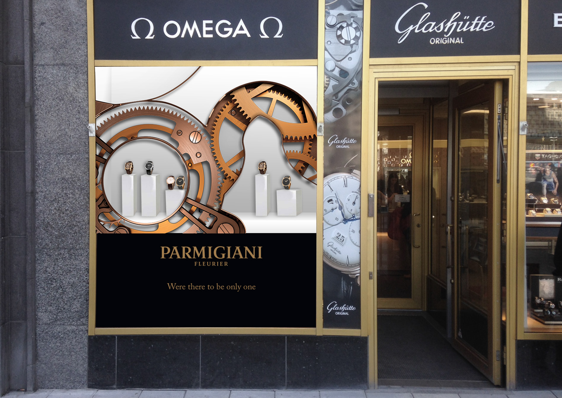 Parmigiani Fleurier Window Design